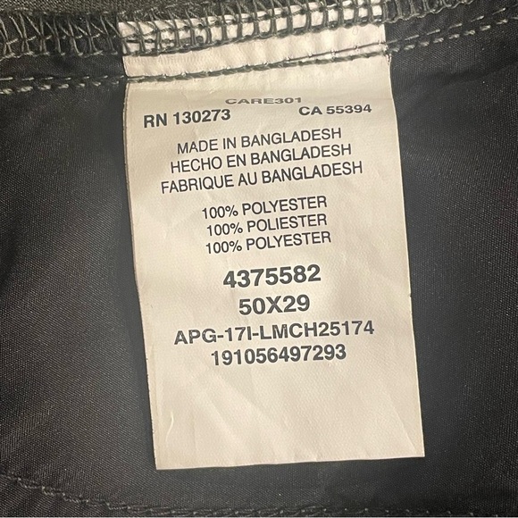 Lee Men’s Performance Series Extreme Comfort Straight Fit Dress Pant Size 50x29 - Picture 8 of 10